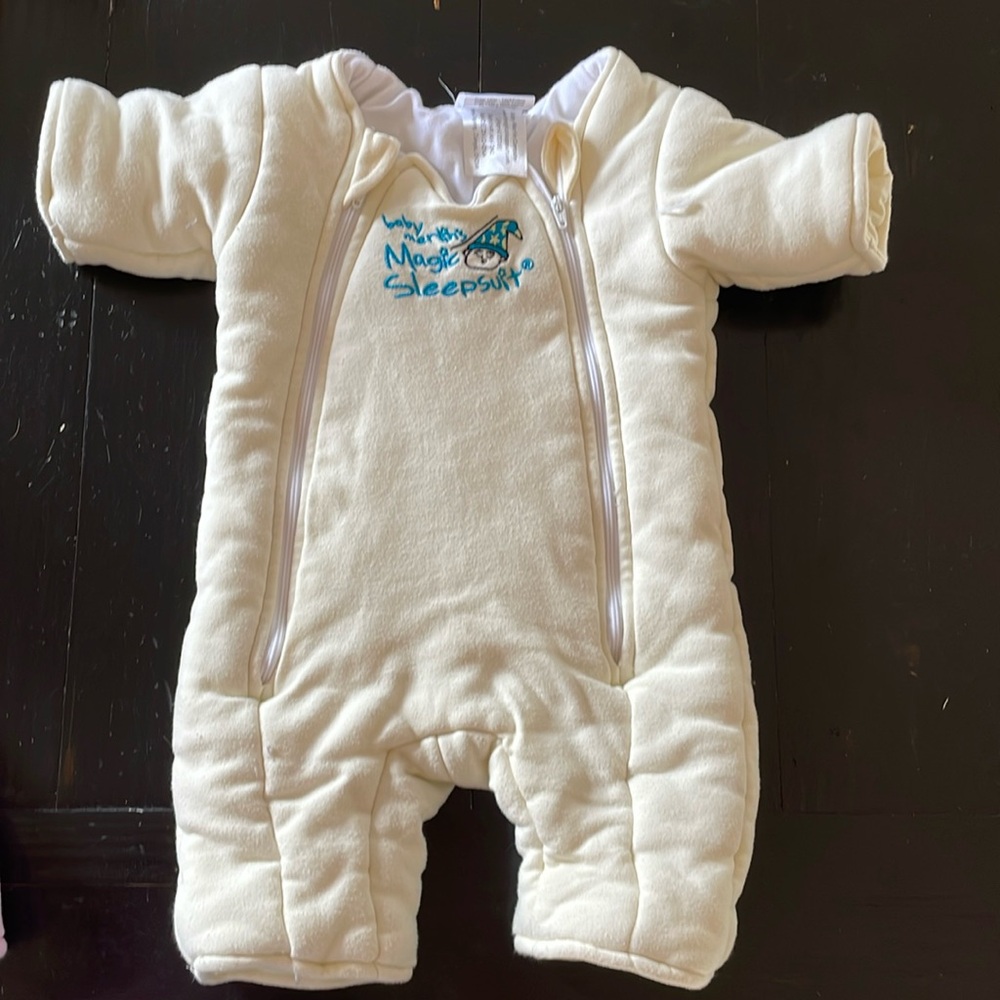Baby Merlin’s Magic Sleepsuit large yellow